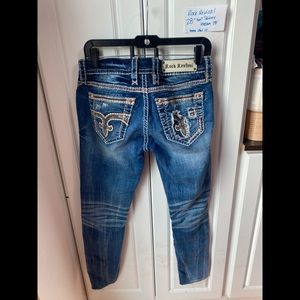Rock Revival bling skinny jeans size 28